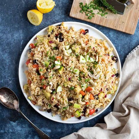 Easy Curried Rice Salad Recipe Effortless Foodie
