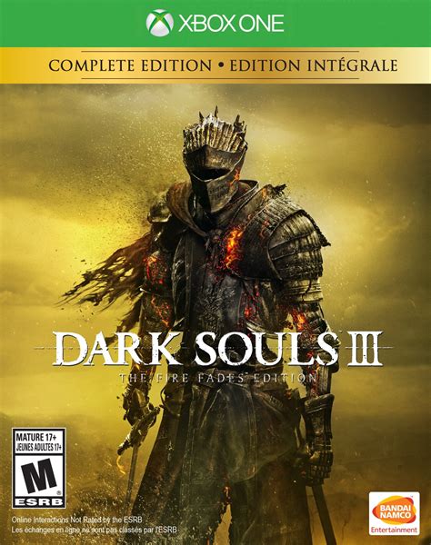 Dark Souls 3 Fire Fades Edition Bandainamco Xbox One Physical