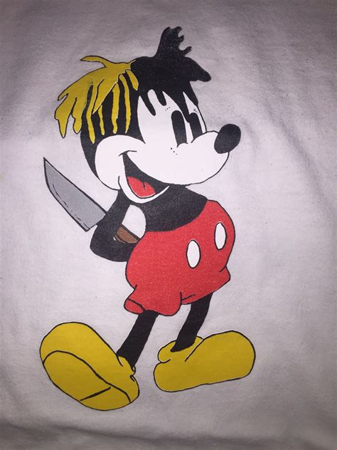 Revenge Very Rare Xxxtentacion Revenge T Shirt Mickey Mouse Dkyfk Grailed