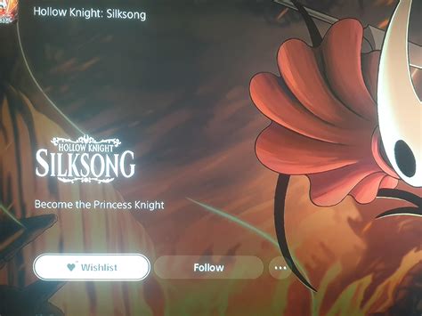 Silksong Wishlistable On Play Station Release Date Soon Rsilksong