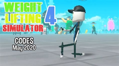 Roblox Codes For Weight Lifting Simulator 4 May 2020 Youtube