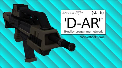 D Ar Assault Rifle Static By Progammernetwork On Deviantart