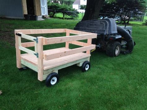 How To Make A Wagon Wooden Garden Cart Construction