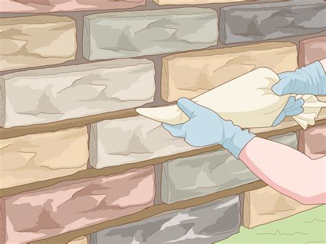 To start, mix enough surface bonding cement to cover about 20 feet of the concrete cinder block wall according to the manufacturer's instructions. 4 Ways to Cover Exterior Cinder Block Walls - wikiHow