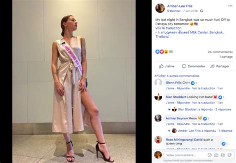 Amber Lee Friis Finaliste De Miss Univers Nouvelle Zélande Est Morte à 23 Ans Closer