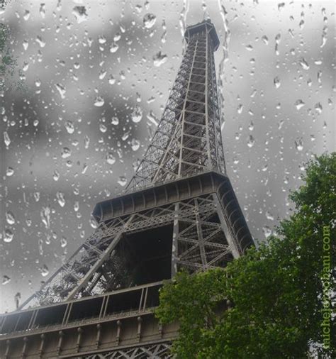 Even In The Rainparis Is Always A Good Idea Rainy Paris Eiffel