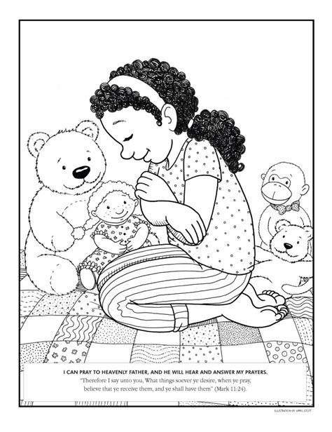 Click above to print this boy praying coloring page. Arizona Forever: Teaching: Fourth Article of Faith