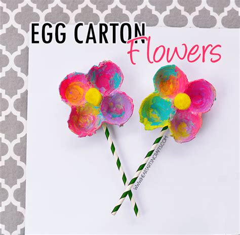 Egg Carton Flowers I Heart Arts N Crafts