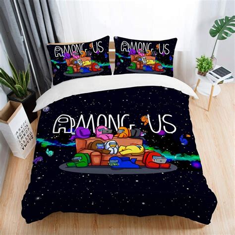 Among Us Bedding Gamer Bedroom Cool Stuff To Buy And Collect