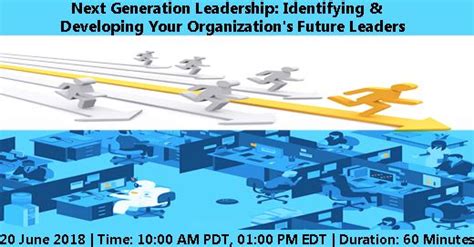 Webinar On Next Generation Leadership Identifying And Developing Your