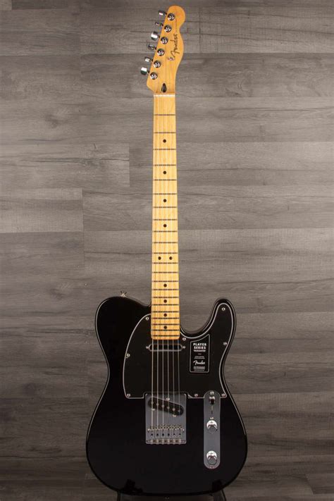 Fender Player Series Tele Black Maple Neck Musicstreet
