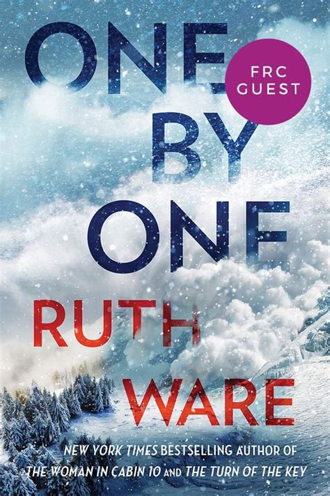 One By One New Books Ruth Ware Books Novels