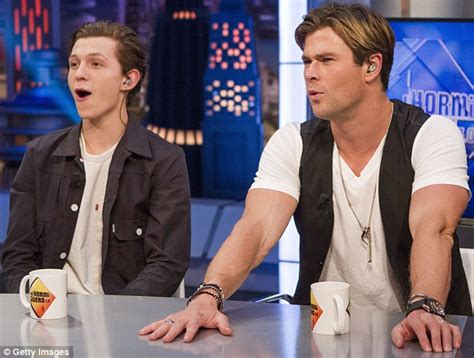 Chris Hemsworth And Tom Holland Battle It Out On Spanish Tv Show El