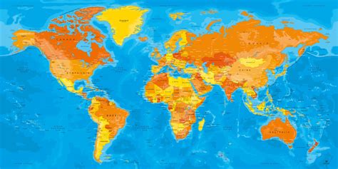 Mape Monde Info ≡ Voyage Carte Plan