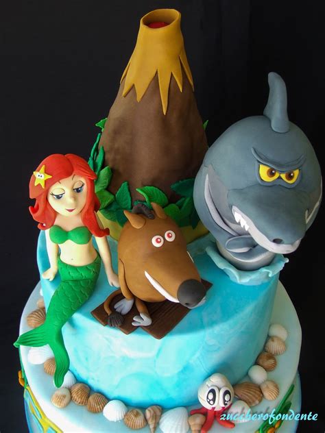 Zuccherofondente Zig And Sharko Cake