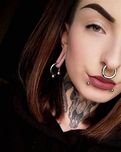 Pin By Kai Meyer On Tattoos Unique Body Piercings Nose Jewelry