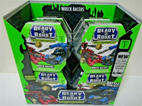 Ready 2 Robot Wreck Racers Robot Vehicles With Slime Series 1
