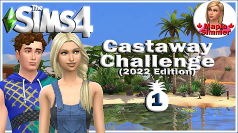 Introductions Pt 1 Castaway Challenge Sims 4 Youtube