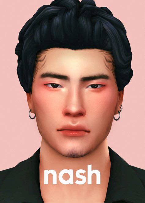 Sims 4 Maxis Match Cc Male Hair Tenvil
