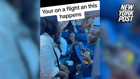 Man Gets Entire Airplane To Help Him Propose To Fiancé While She S In The Bathroom — Tiktok