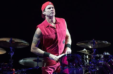 Chad Smith Of The Red Hot Chili Peppers Eats A Red Hot Chili Pepper