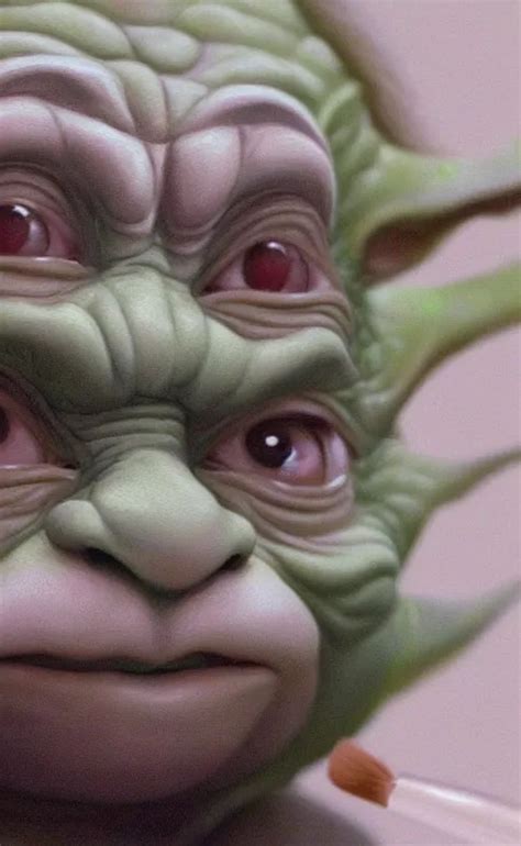 Beautiful Detailed Photorealistic Painting Of Yoda Stable Diffusion