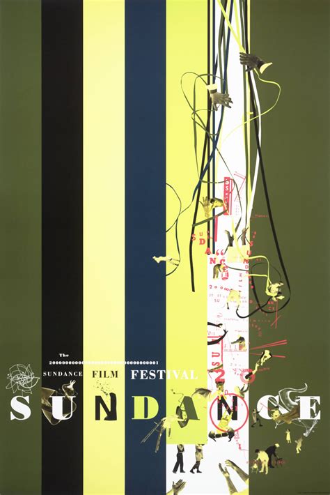 Martin Venezky Sundance Film Festival Poster Sfmoma