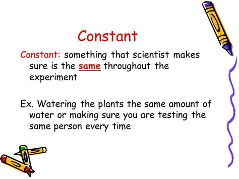 Constants In Science