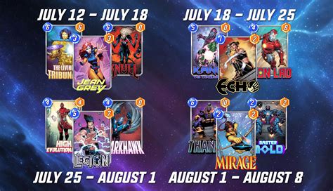 Marvel Snap Spotlight Cache Schedule: Rise of the Phoenix (July 2023