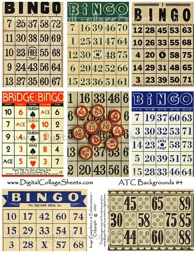 17 Best Images About Vintage Bingo On Pinterest Vintage Style