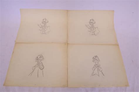 Scrooge Mcduck Disney Ducktales Original Drawing Cel Product