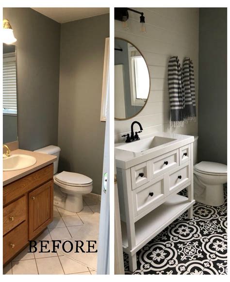 Bathroom Makeovers Before And Afters Nesting With Grace Bathroom