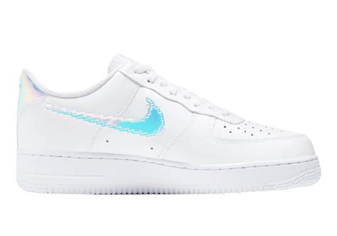 Now Available Nike Air Force 1 Low Pixel Iridescent — Sneaker Shouts