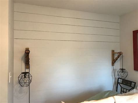 The Easiest Way To Get A Faux Shiplap Wall Hometalk