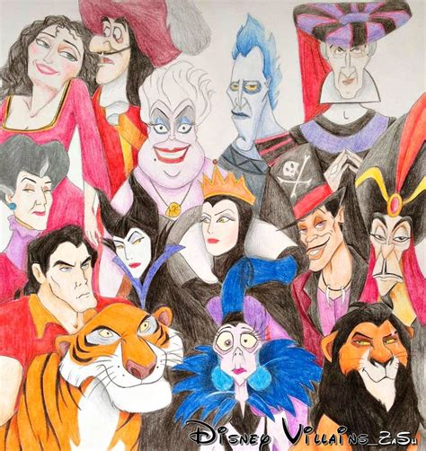 Disney Villains By Auntiezaya On Deviantart