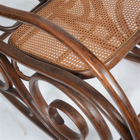 Thonet Style Bentwood Rocker Ebth