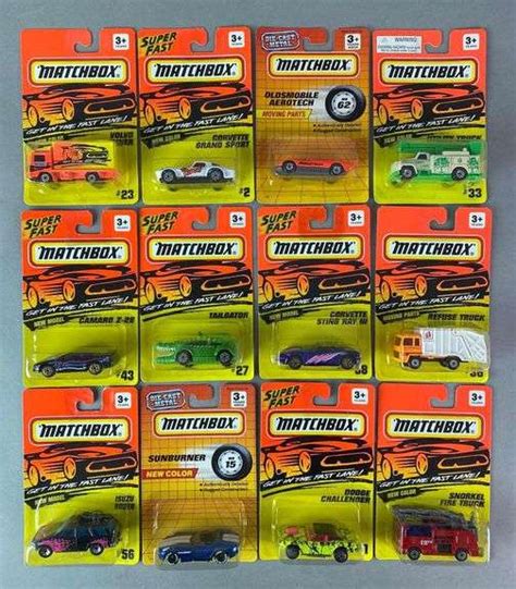 Group Of 100 Assorted Matchbox Die Cast Vehicles Matthew Bullock