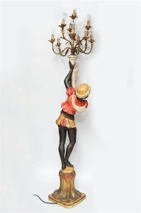 Shop with afterpay on eligible items. Superb Blackamoor Italian Lifesize Floor Lamp Figurine For Sale at 1stdibs