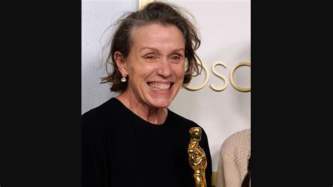 Oscars 2021 Frances Mcdormand Wins Best Actress Academy Award For