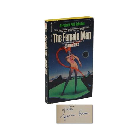 the female man by joanna russ signed first edition 1975 feminist sci fi 1st etsy