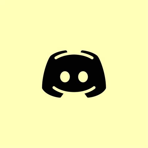 Avatar Yellow Discord Icon Made A Discord Logo Cause I Was Bored R