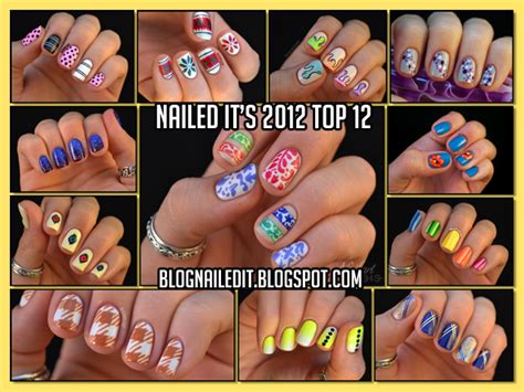 nailed it s top 12 in 2012 nailed it the nail art blog