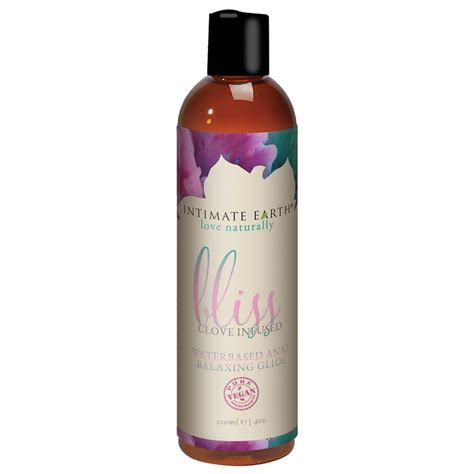 Intimate Earth Bliss Water Based Anal Relaxing Glide 4 Oz