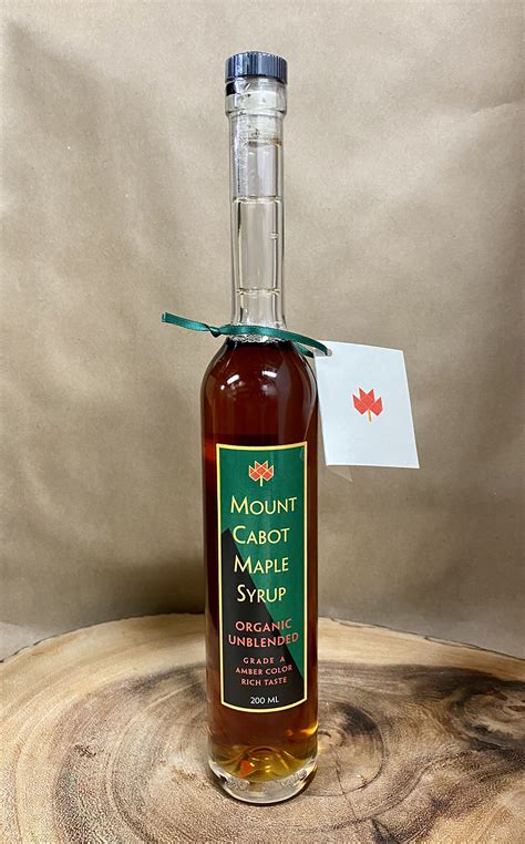 Mount Cabot Maple Syrup Olive Connection