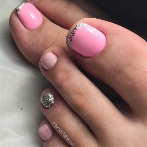 100 pedicure colors and design ideas — 20