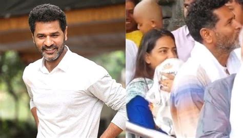 Prabhu Deva And His Second Spouse Himani Make First Look With Their Daughter Go To Tirupati
