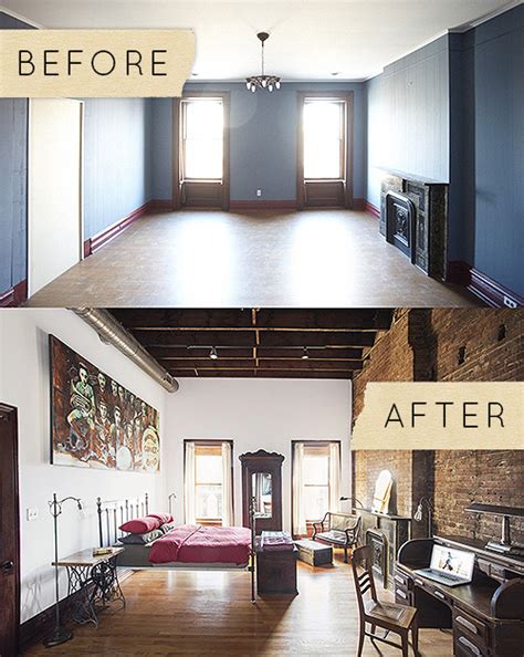 Coffered ceilings are ideal for creating the illusion of space to a room as well as introducing texture and architectural elements to a large, plain ceiling. Before & After: A Stunning Transformation for an Upstate ...