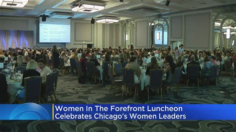 Cbs 2s Irika Sargent Hosts The Chicago Networks Empowerment Luncheon