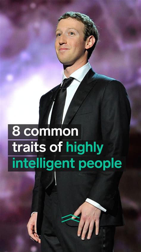 A Man In A Suit And Tie With The Words 8 Common Traits Of Highly