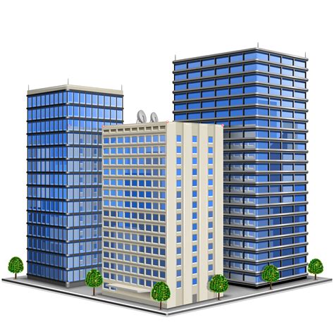 View Office Building Clipart Background Alade